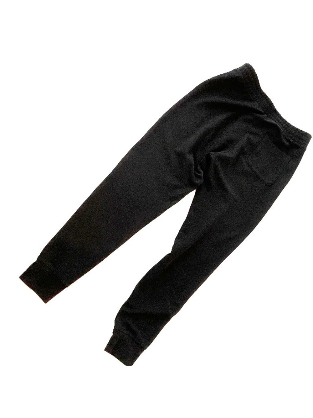 Uniqlo Small Black Knit Ankle Length Pants Elastic Drawstring Stretch Waistband - Picture 7 of 13